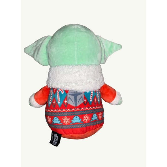 Star Wars Grogu Plush Doll In Holiday Sweater - Picture 5 of 10